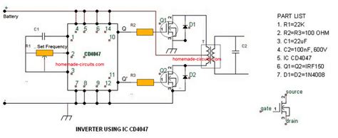 simple inverter circuits