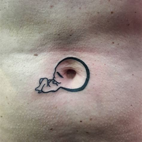 Weird And Funny Belly Button Tattoos For You To Navel Gaze At
