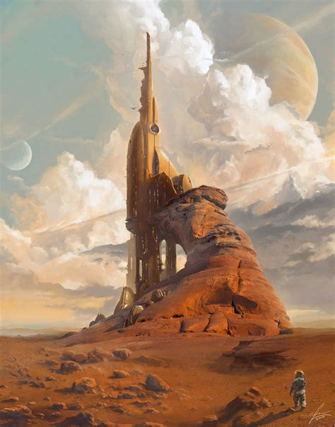 fantasy places sci fi fantasy fantasy world concept art landscape sci fi landscape desert