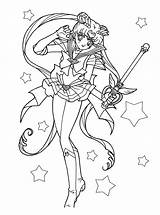 Sailormoon Animaatjes Seite sketch template