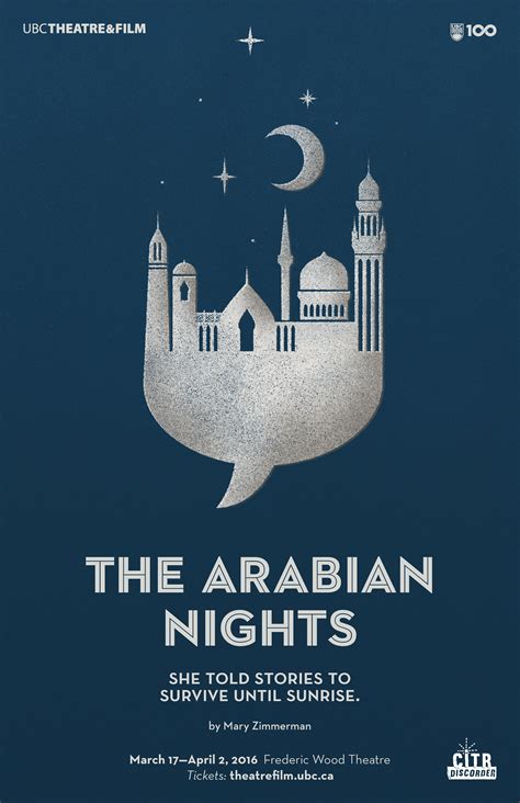 ubc theatre and film s “the arabian nights” opening night is thursday