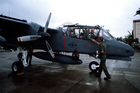 The Pilot Of An Ov 10 Bronco Aircraft From The 22nd