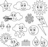 Weather Coloring Pages Preschool Kids Cold Drawing Printable Worksheet Seasons Color Worksheets Sheets Sunny Getdrawings Thermometer Winter Getcolorings Books Dismal sketch template