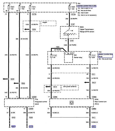 ford taurus radio wiring diagrams qa    models