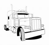 Peterbilt Truck Clipart Mack Clip Drawings 379 Drawing Coloring Pages 389 Clipground Clipartbest Getdrawings Cliparts sketch template