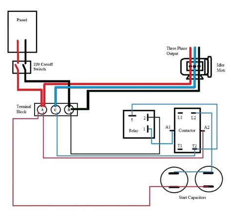 lana kim  phase  single phase wiring diagramm