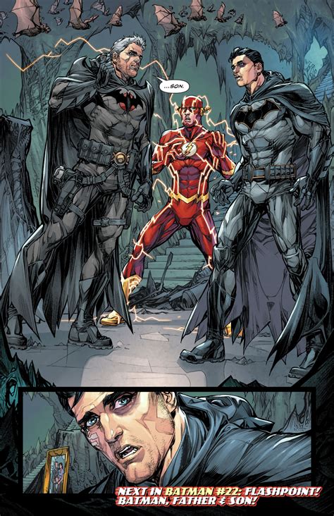 batman meets his father from flashpoint comicnewbies
