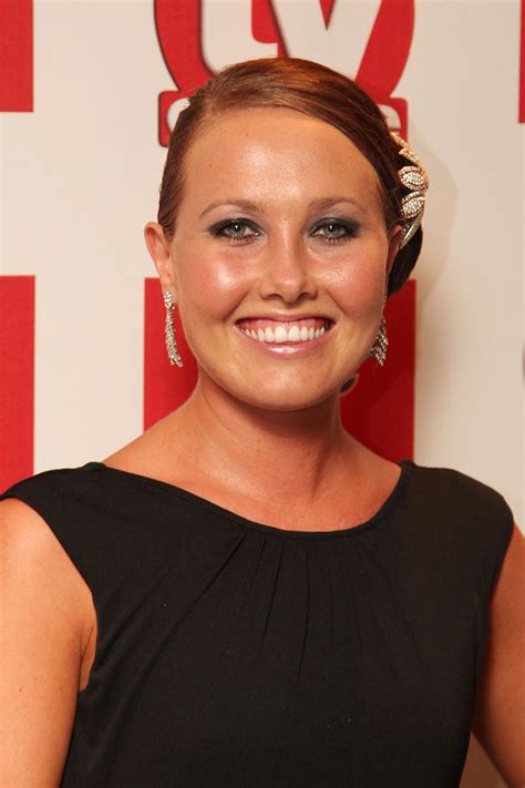 rebecca atkinson at 2012 tv choice awards in london