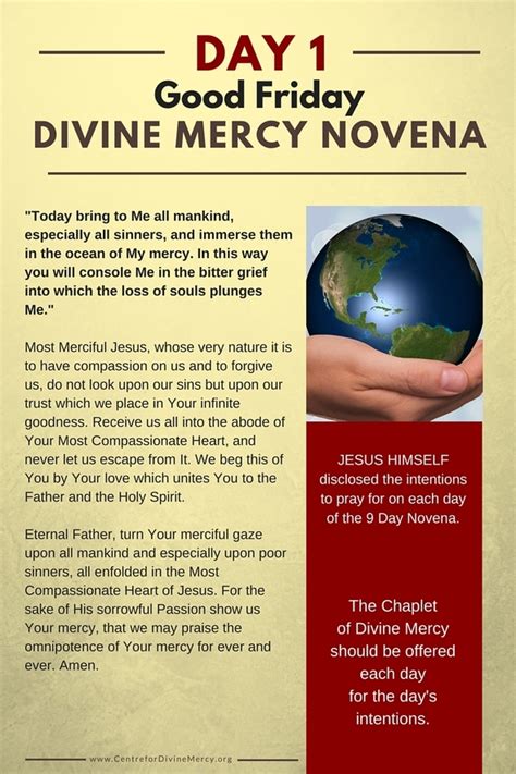 divine mercy novena pamphlet