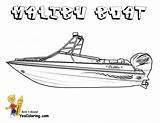 Coloring Boat Pages Boats Colouring Speed Ship Motor Ski Colour Kids Print Performance Popular Library Clipart Colou sketch template