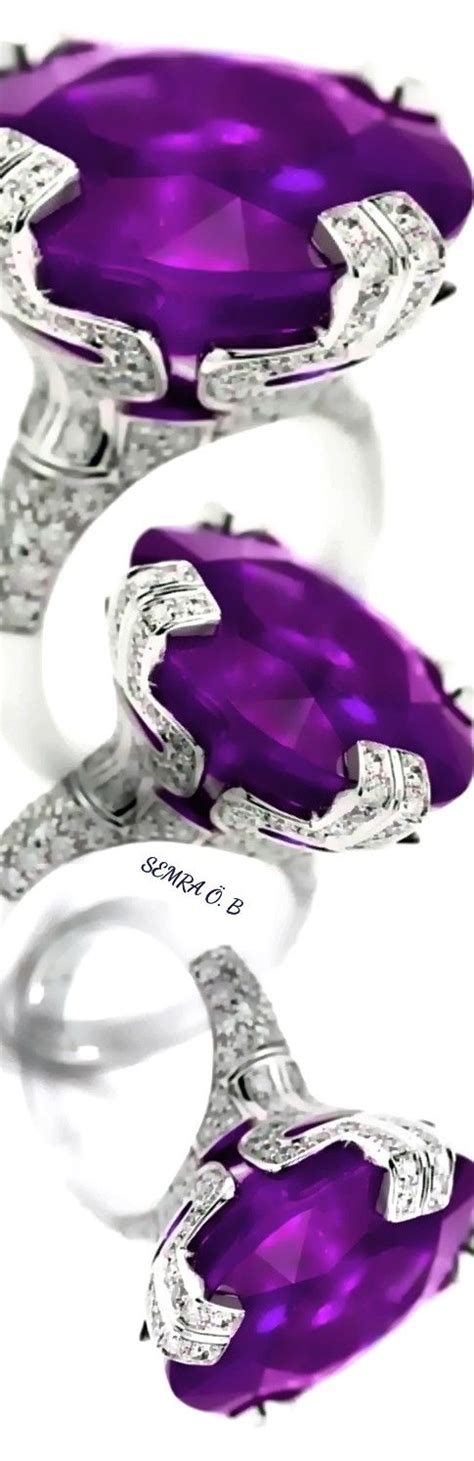 bulgari purple rings purple jewelry purple