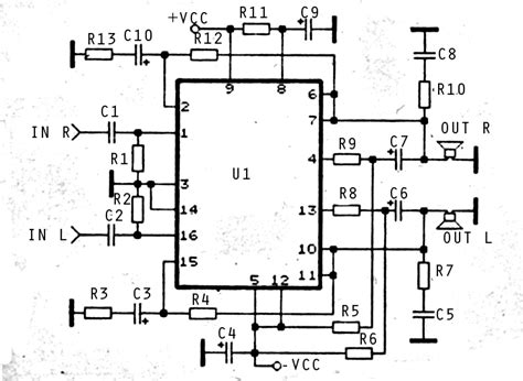 watt home amplifier circuit
