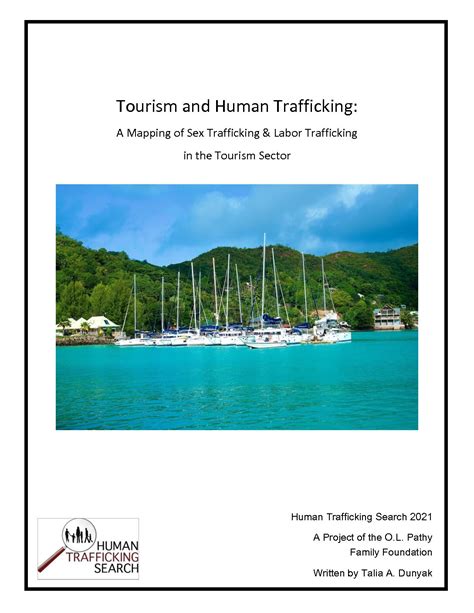 tourism and human trafficking a mapping of sex trafficking and labor