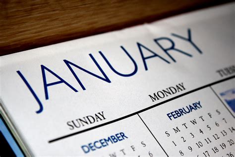 january calendar picture  photograph  public