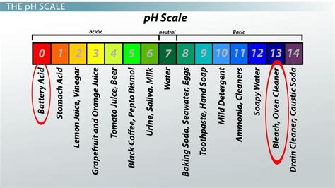 acidic basic neutral solutions determining ph video lesson transcript studycom