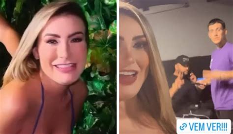 Vídeo De Andressa Urach Transando Com Anão Viraliza Na Web Veja