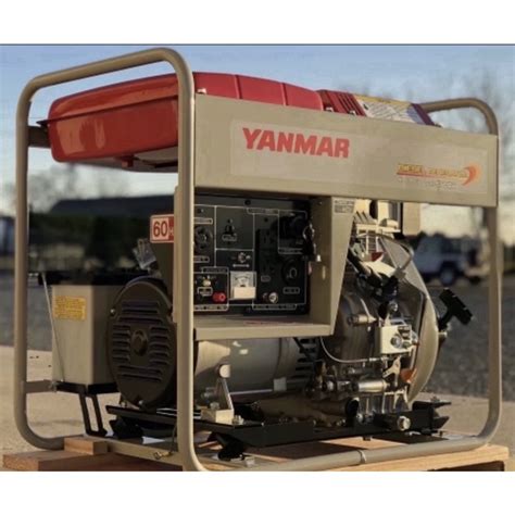 Yanmar Ydg5500 Ydg5500w 6el 5 5kva Generator Factory New Shopee