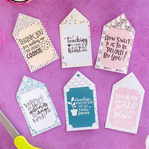 paper party supplies school gift printable gift tags teacher