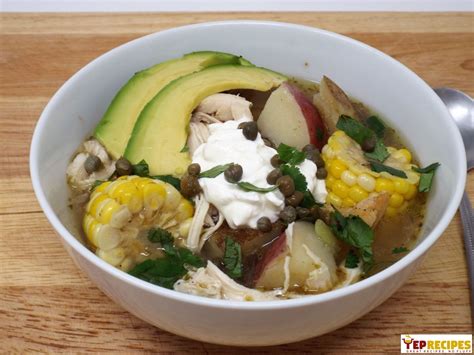 colombian ajiaco chicken and potato stew recipe yeprecipes