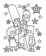 Simpsons Coloring Pages Simpson Coloriage Cartoons Les Los Kids Para Colorear Dibujos Printable Gif Funny Imágenes Drawing Kb sketch template