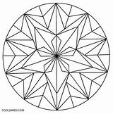 Coloring Geometric Flower Kaleidoscope Printable Patterns Islamic Simple Drawing Pattern Adults Template Easy Cool2bkids Getcolorings Getdrawings Mandala Choose sketch template
