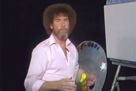 why bob ross permed his hair even though he hated it bob ross bob