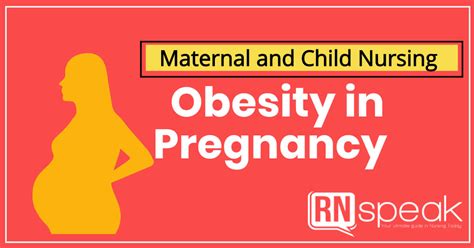 Obesity In Pregnancy Nursing Management