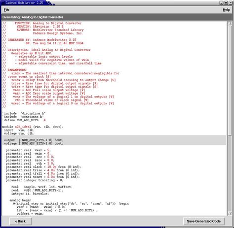 analog tutorial  verilog