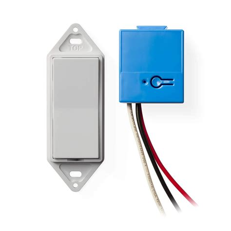 goconex simple wireless switch kit decora style switch  wire light