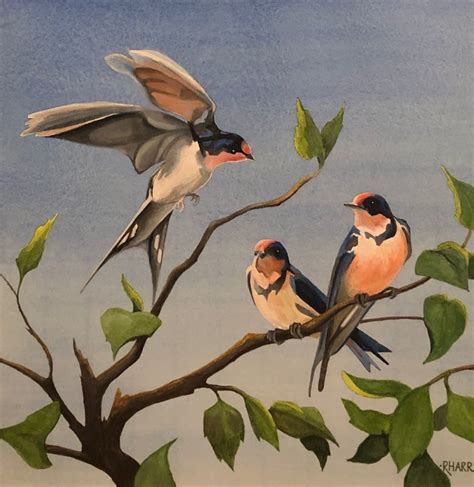 Artist Richard Harris ‘watercolors And Birds Keep Calling