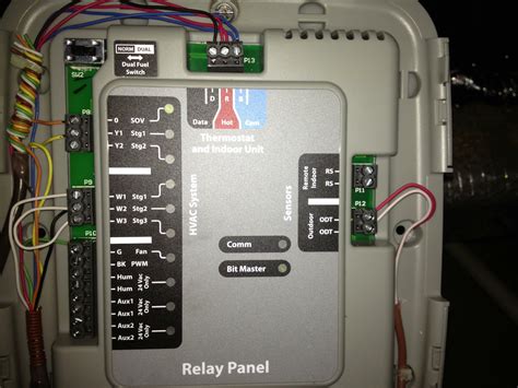 wiring   tamxl  relay panel   installer wired