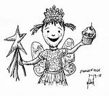 Pinkalicious Coloring Pages Getcolorings Library Getdrawings Popular sketch template