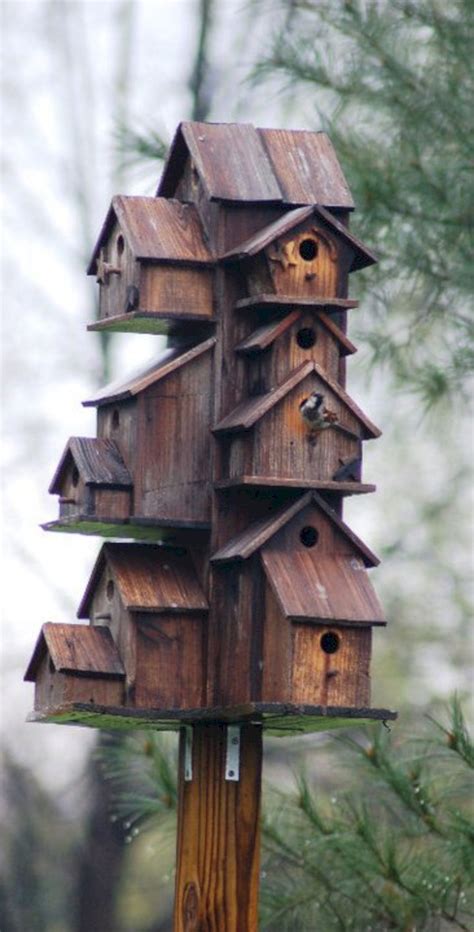 incredible birdhouse ideas    garden  beautiful decorative bird houses bird