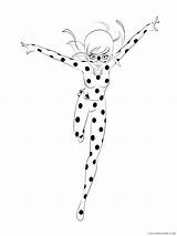 Miraculous Ladybug Coloring Pages Coloring4free Tales Noir Cat Film Tv Related Posts sketch template