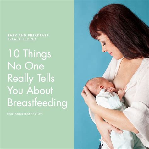 10 Things No One Really Tells You About Breastfeeding