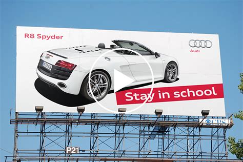 iconic automotive billboard ads carbuzz
