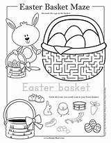 Easter Mazes sketch template