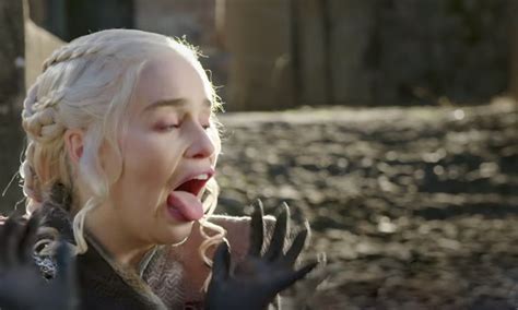 the game of thrones cast reacts to jon snow and daenerys sex scene and they re just as stressed
