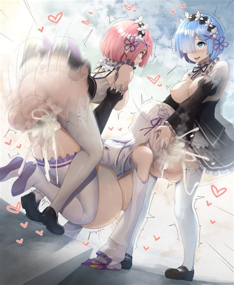 Sinensian Emilia Re Zero Ram Re Zero Rem Re Zero Re Zero Kara