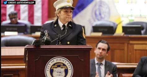 Deputy Chief Constance Zappella Of The Jersey City Fire Department