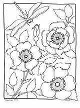 Coloring Pages Tombow Sheets Flowers Colouring Watercolor Markers Book Brush Color Rose Choose Board sketch template