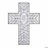 Lent Cross Countdown Orientaltrading Craft sketch template