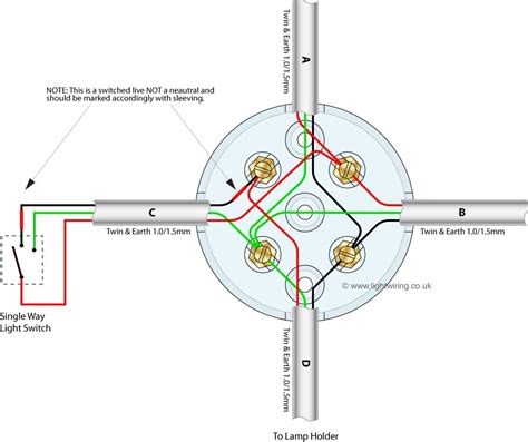 loop  junction box wiring diagramjpg electricians forums