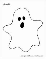 Ghost Printable Ghosts Firstpalette Fantasmas Fantasma Felt sketch template