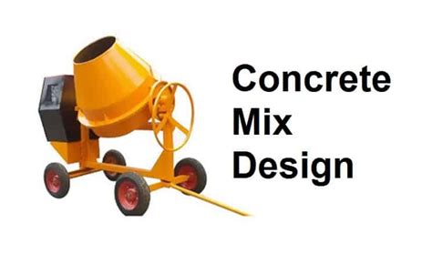 concrete mix design design mix concrete nominal mix concrete