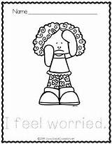 Coloring Sheets Feelings Counselor School Coping Skills Savvy Freebie Teacherspayteachers Anger Management Sold sketch template