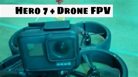 video de drone avec une gopro image de drone  pro comment mettre