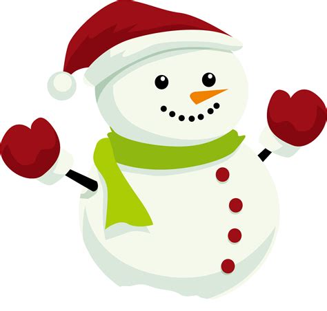 snowman portable claus day santa graphics cartoon hq png image