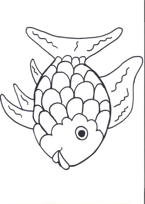rainbow fish coloring pages  kids coloring home