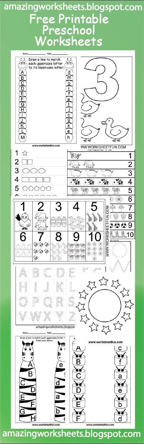 printable preschool worksheets printable preschool worksheets